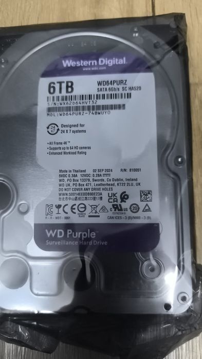 Продам жёсткий диск 6 TB