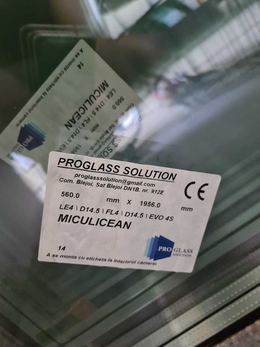 Vand panou termopan nou, profil Rehau, 3180x2250 mm