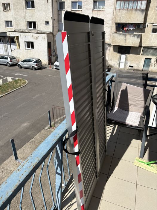 Rampă pliabilă din aluminiu 157×84 cm, 400 kg – stare foarte bună