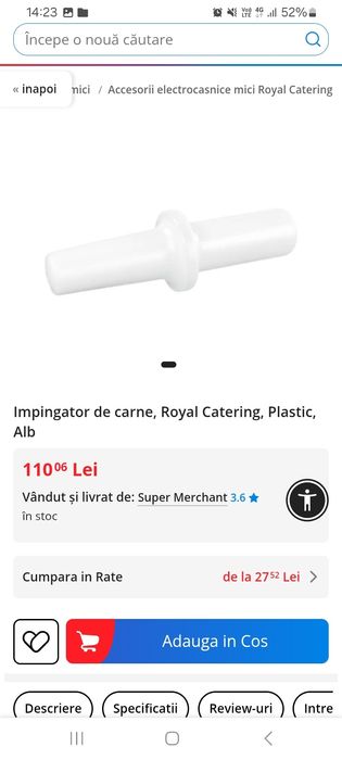 Impingator carne masina tocat