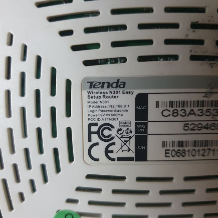 Router Tenda N301 easy 300mb wifi wireless wlan