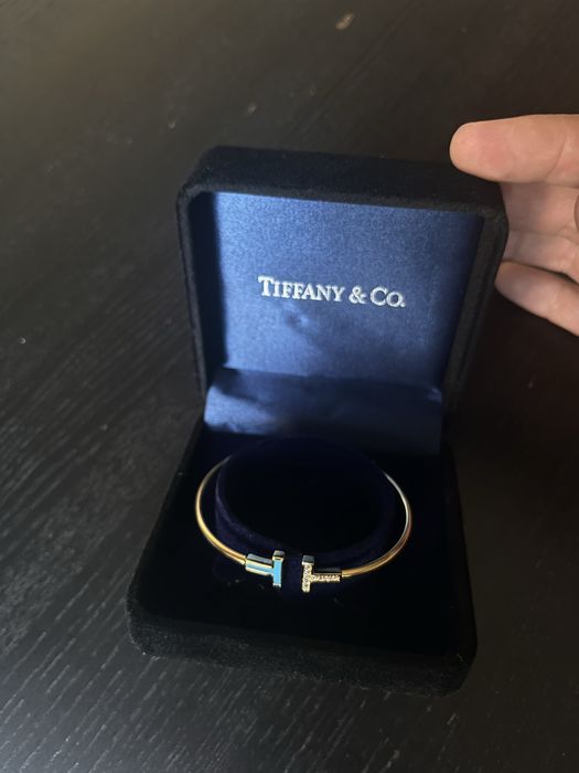 Bratara T Tiffany & Co. Gold