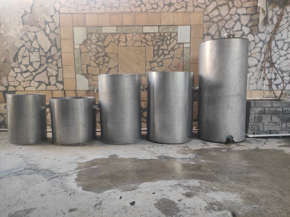 Бочки (из пищевой нержавки)
