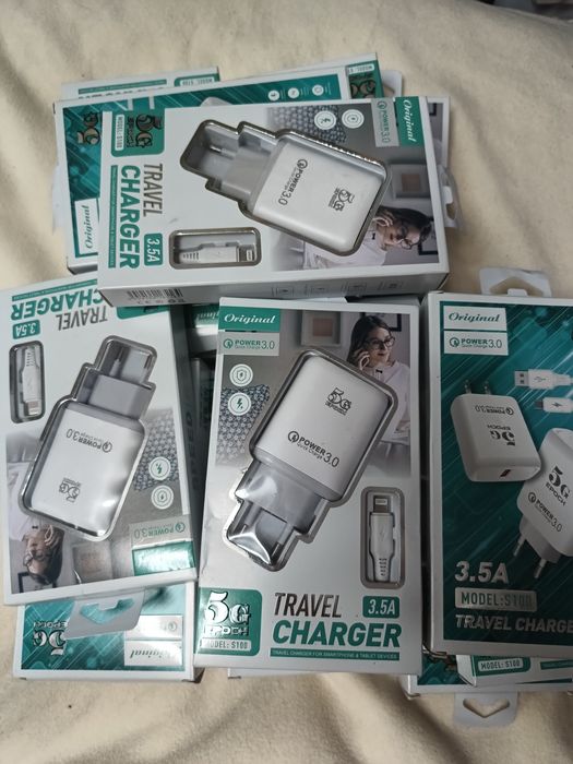 Încărcător rapid 5V. 3,5 A.Transfer fulger Încărcare rapidă Ieșire de