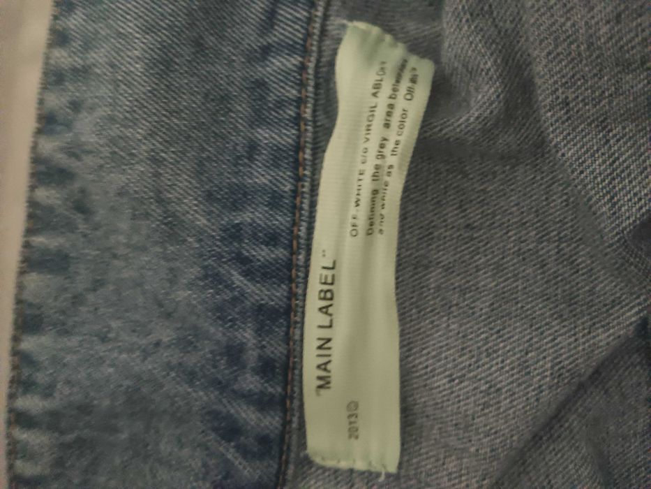 Geaca Off White de blugi