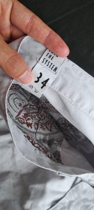 Cargo къси панталони Pimp бели, 34