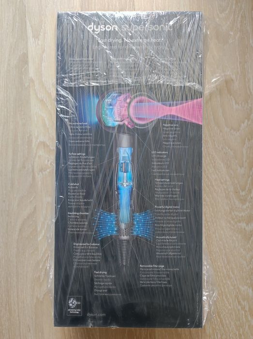 Оригинален сешоар Dyson SUPERSONIC HD07 Ceramic Pop