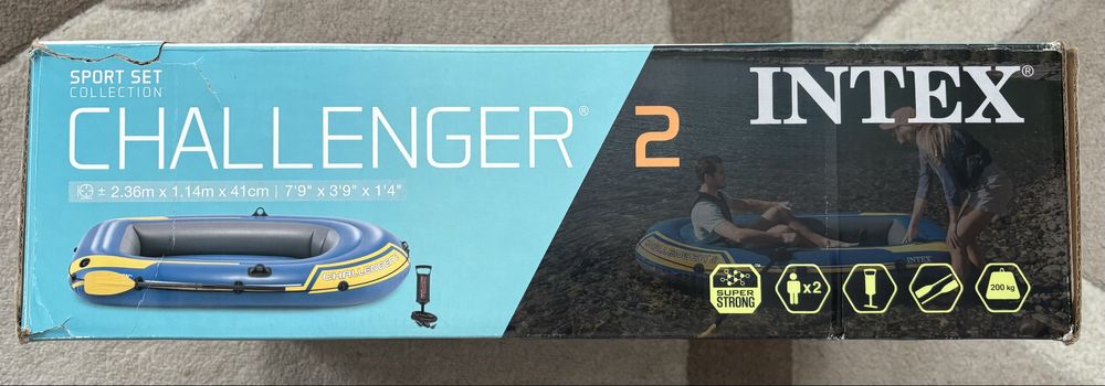 Надуваема лодка “Intex Challenger 2”