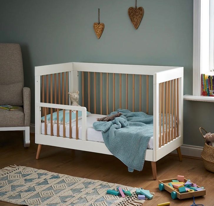 Дървена бебешка кошара Obaby Maya Mini 120x60