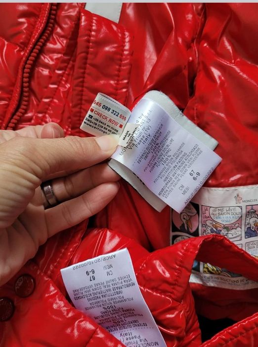 Set Moncler 6-9 luni