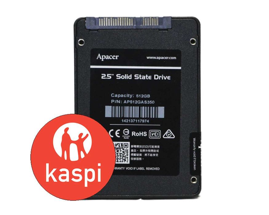 Жесткий диск SSD 512 Gb SATA 2.5 - slim 7mm Apacer