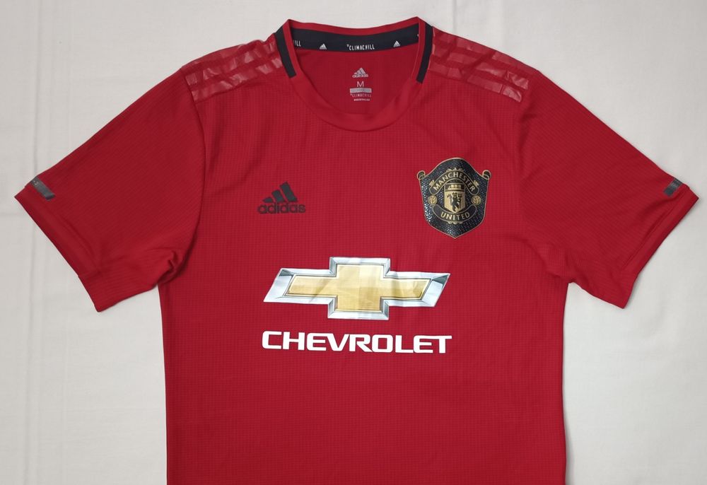 Adidas Manchester United 2019/20 Home Jersey тениска M Адидас Манчестър Юнайтед футбол домакинска фланелка