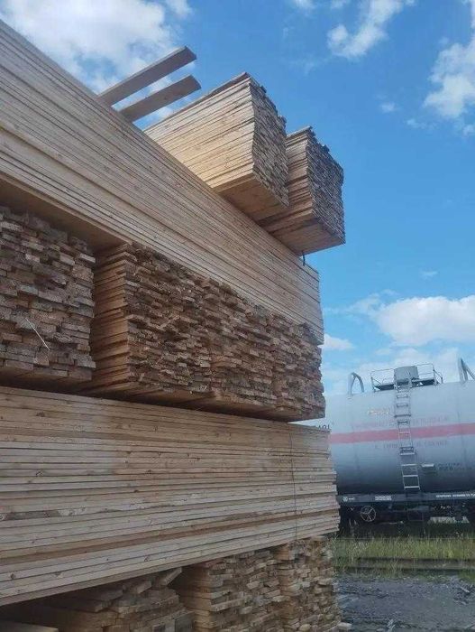 Доски обрезные с РФ ПОД ЗАКАЗ.