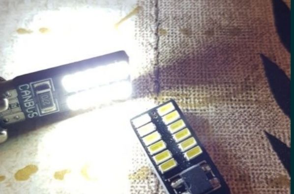 Bec LED W5W T10 Alb 12V