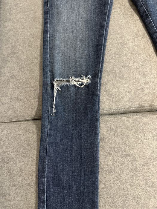 Дънки тъмно сини