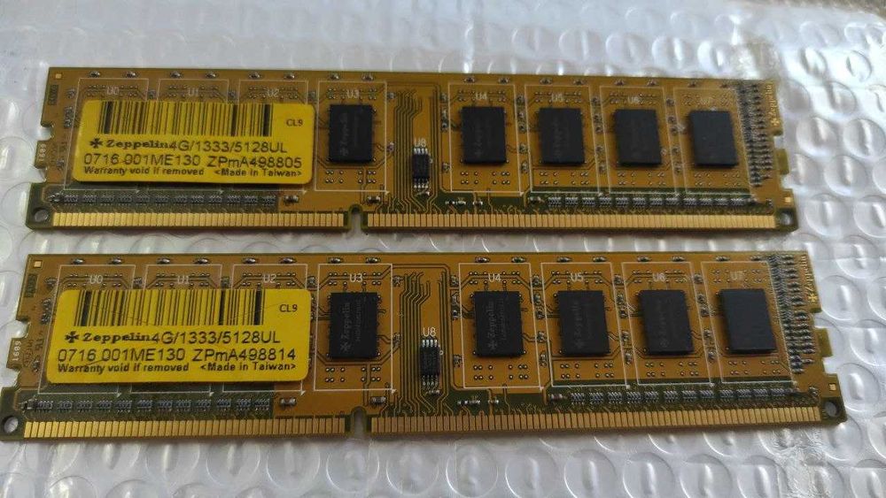 ОЗУ zeppelin 4g/1333/5128 ul 2шт.