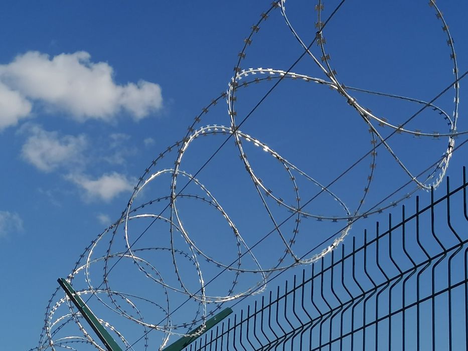 Егоза СББ, колючая проволока