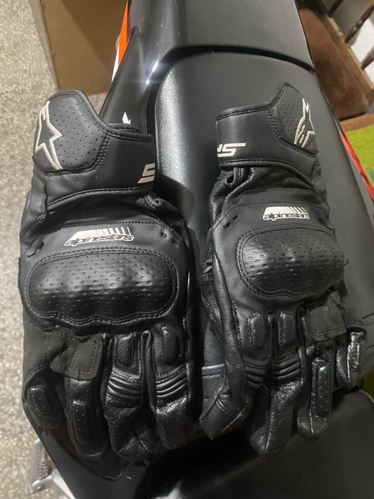 Мото ръкавици Alpinestars Sp-5, черни, размер XL