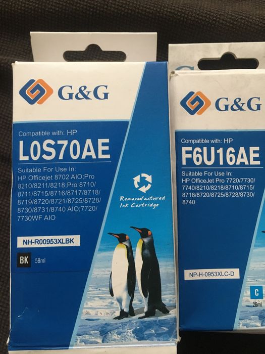 Касета с мастило HP