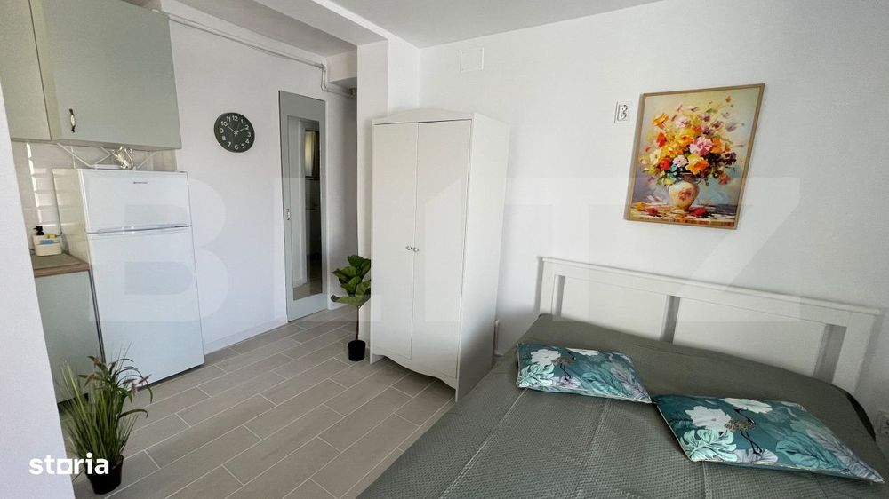 Apartament cu 1 camera de inchiriat, 30 mp, zona Bradet