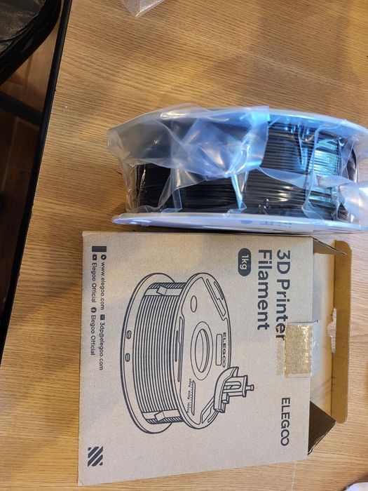 Filament imprimanta 3d Elegoo pla negru