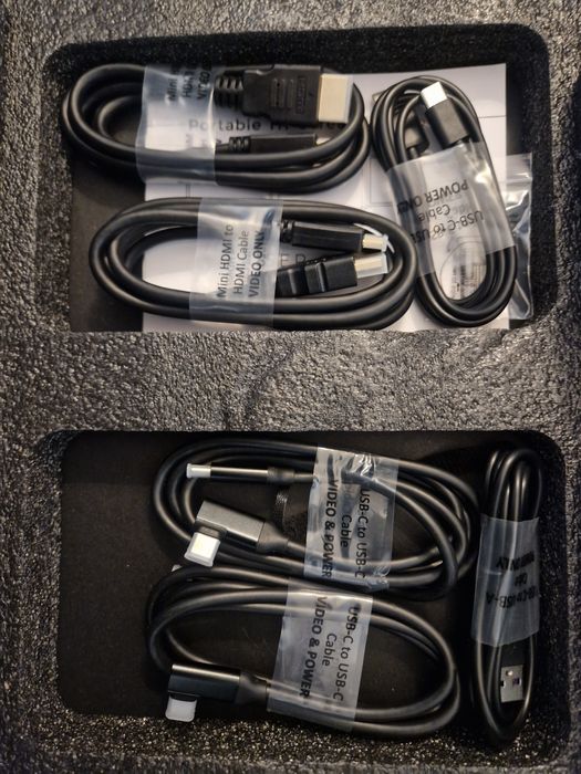 Monitor extensie cu 2 ecrane