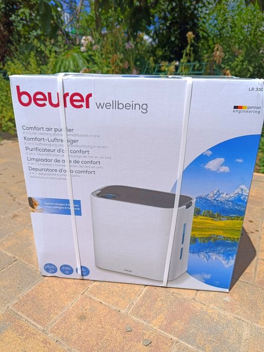 Purificator de aer, Beurer, LR 330, 2 in 1: purificare si umidificare (nou, sigilat)