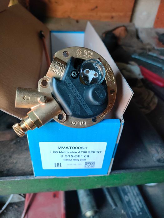 Мультиклапан Tomasetto для ГБО