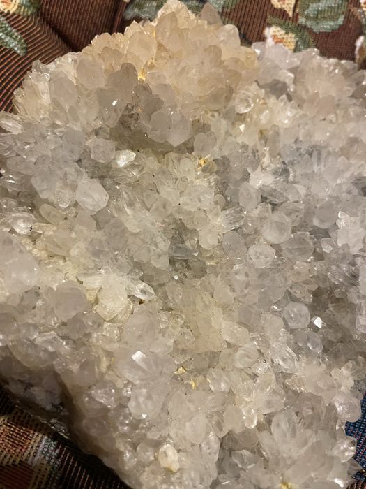 Floare de mina, cuart, cristal