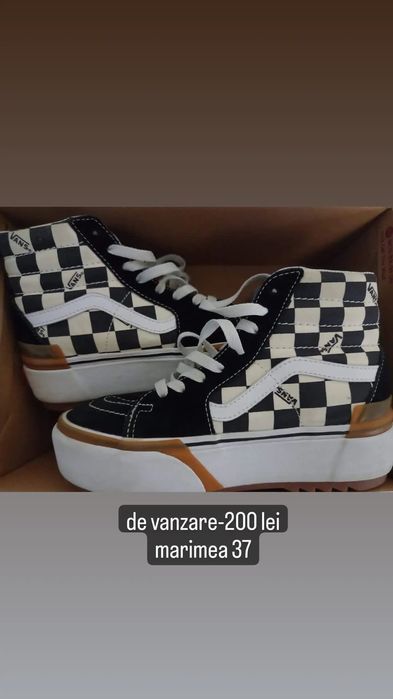 Vans sneaker inalt dama marimea 36