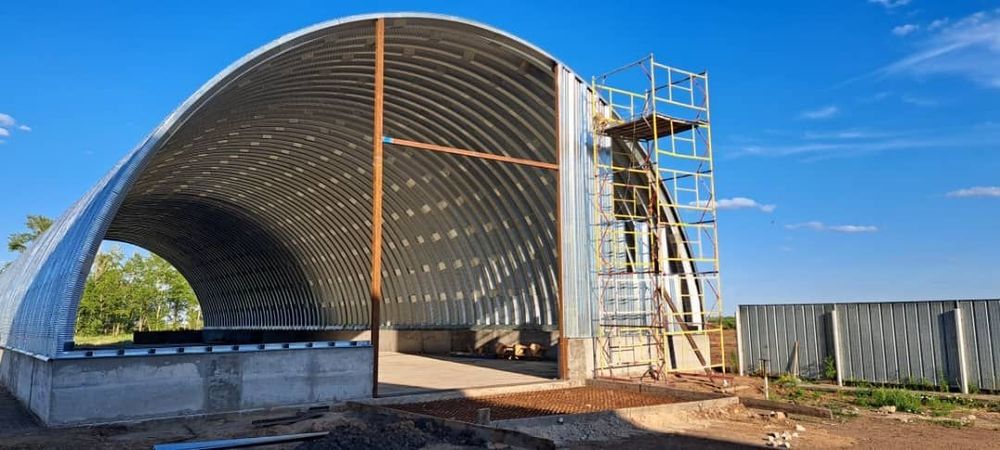 Ангар бескаркасный