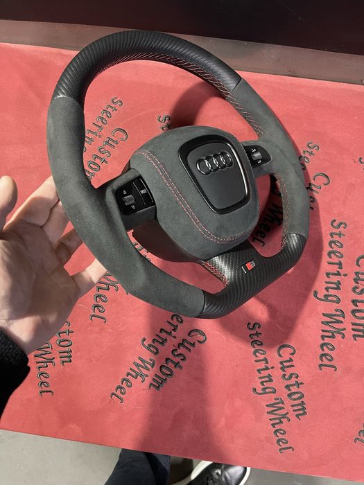 Volan custom Audi padele/fara padele A3 A4 A5 A6 Q5 Q7