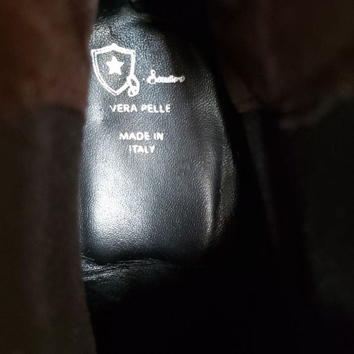 Pantofi clasici inalti, botine chelsea, din piele naturală, marimea 41