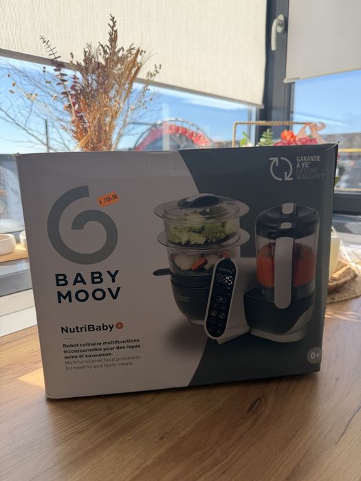 Robot multifunctional 5 in 1 NUTRIBABY+ grey