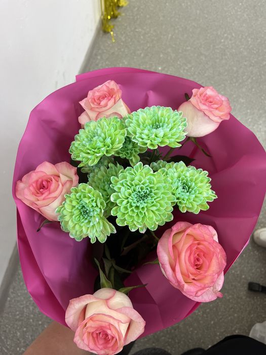 Свежий гул цветы