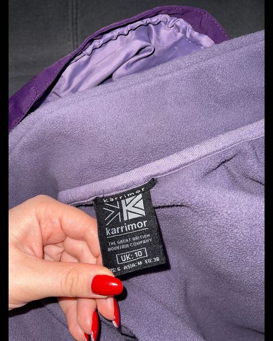 Geaca impermeabila KARRIMOR 3 in 1 pentru femei MOV