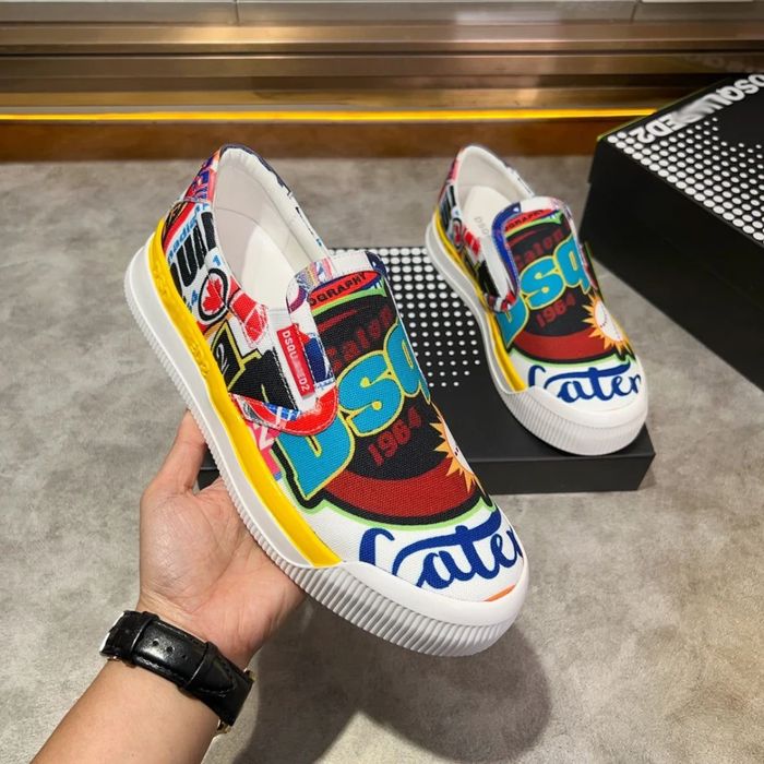 DSQ2 Sneaker "Multicolor"