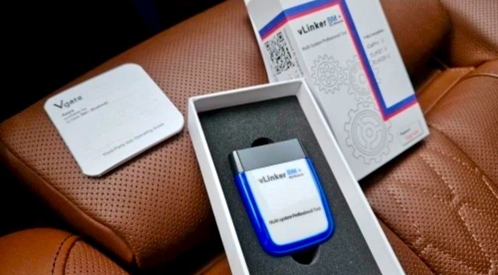 BM + iOS Vlinker interfata BMW Bimmer Code BimmerLink BimmerTool