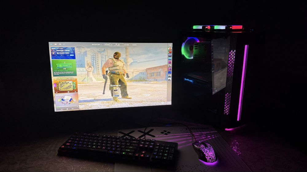 Gaming full setup , gaming pc