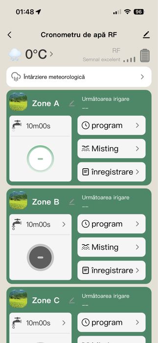 Controller irigare 3 cai