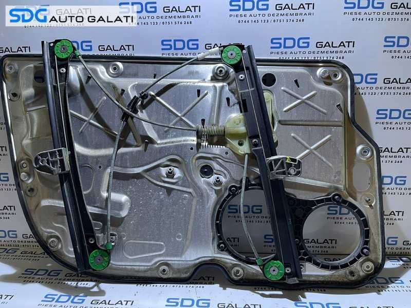 Macara Electrica Usa Portiera Dreapta Fata VW Phaeton 2002 - 2016 Cod 3D2837402AG 3D0035454E 3D2837016J 3D2971120S