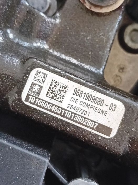 Kit Injectie Injectoare Pompa Rampa Peugeot 508 308 3008 5008 2.0 Hdi Euro 5 Cod 9686191080