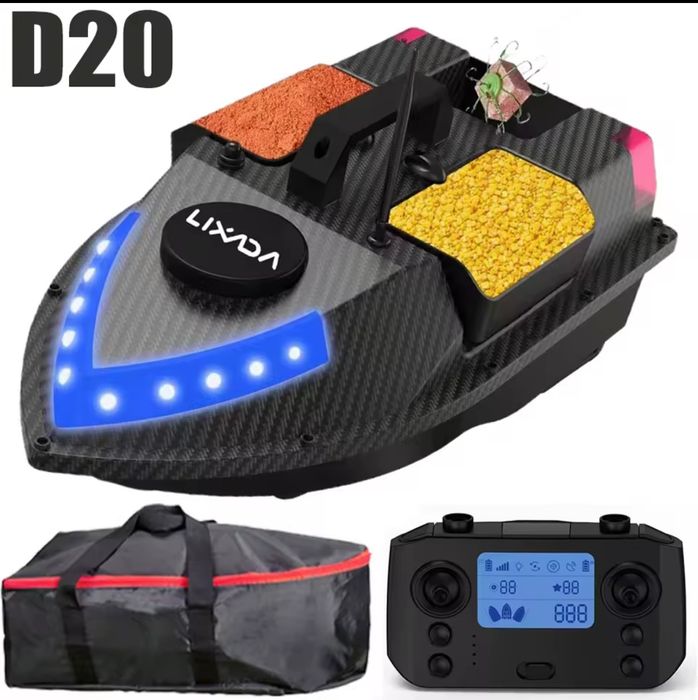 Лодка за захранка с 99 GPS позиции