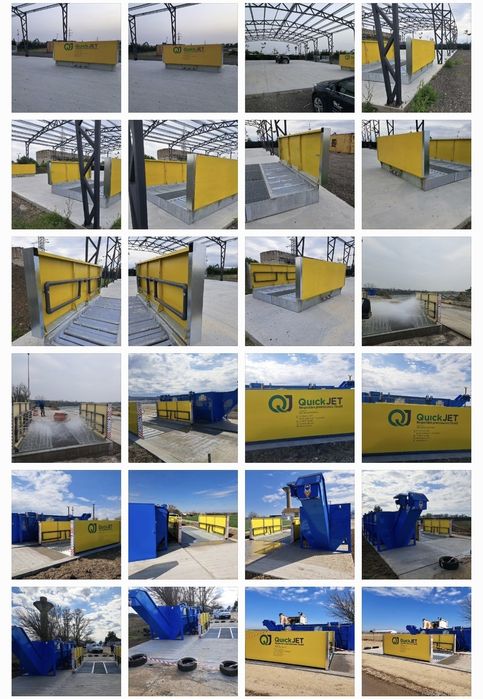 Vand/inchiriez Rampa spalat roti- sasiu