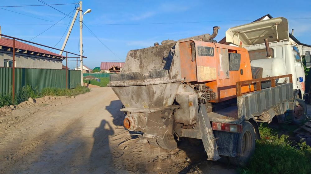 Стационарный бетононасос