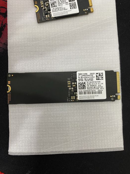 ssd диски m2 nvme 256gb комплект