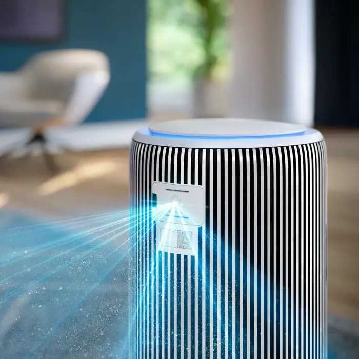 Sigilat Purificator aer si umidificator PHILIPS AC3420/10, 78m/h, Hepa, Umidificare, alb