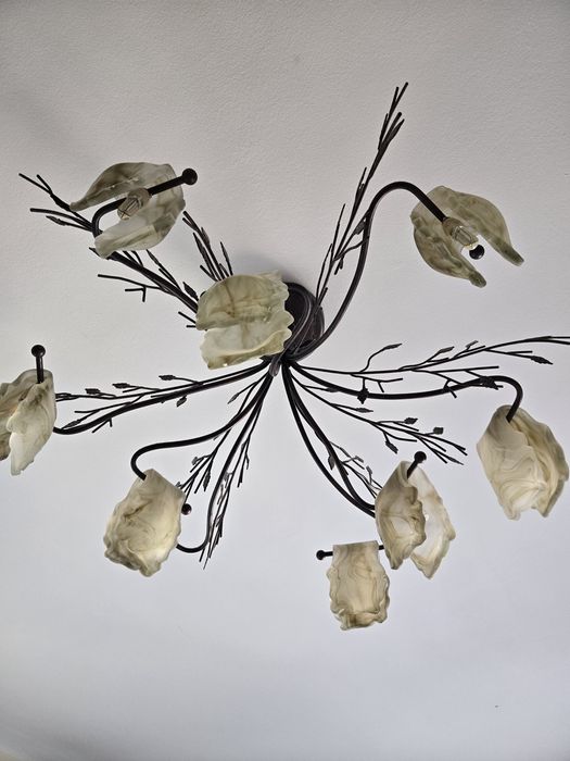 Lustra /aplica / candelabru cu 9 abahururi