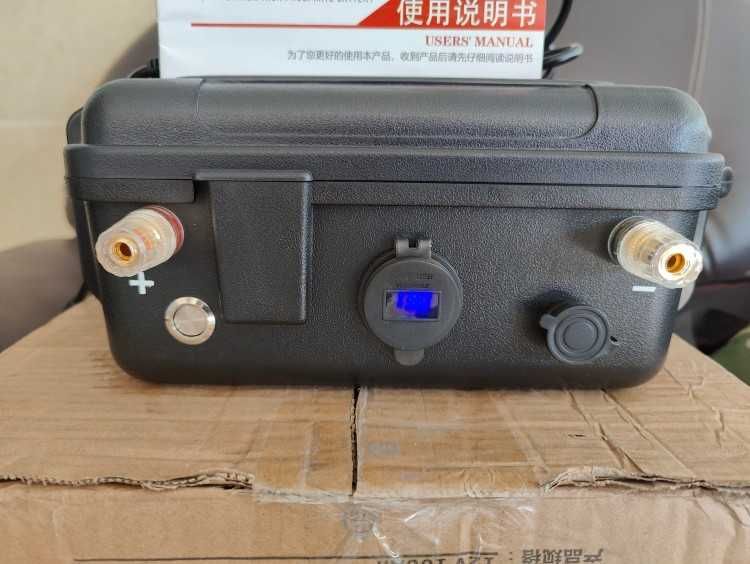 Тяговый литиевый аккумулятор Haibo 100 амп, LiFePO4 (12 V, USB): 195 ...