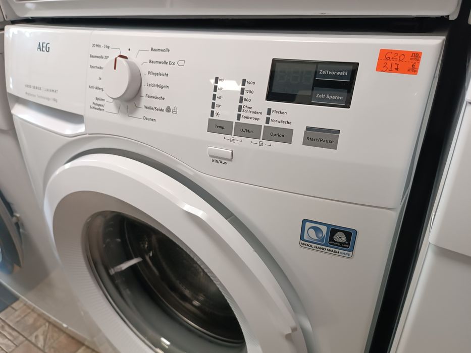 Пералня AEG 6000 SERIES 1-8 кг